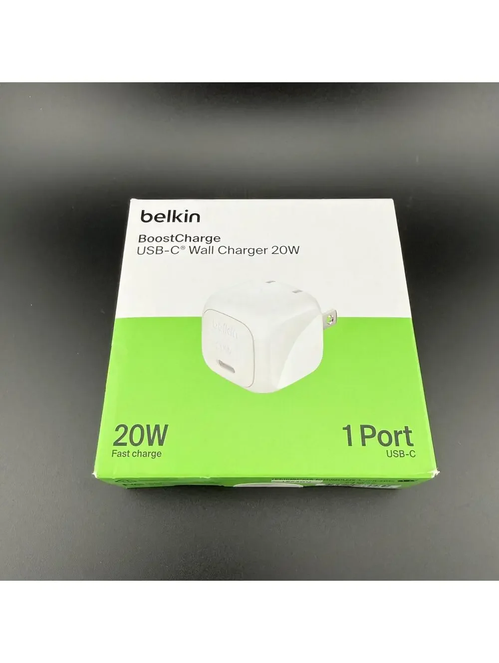 NEW Belkin Boost Charge 20W USB-C Wall Charger 1 Port